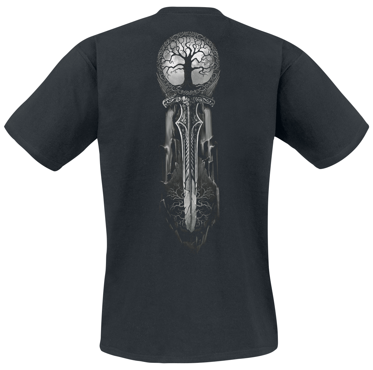 T-Shirt Manches courtes  de Toxic Angel - Naglfar - S à 4XL - pour Homme - noir - Toxic Angel - View 2