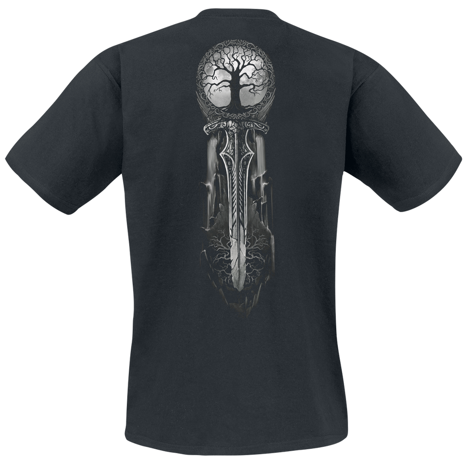 T-Shirt Manches courtes  de Toxic Angel - Naglfar - S à 4XL - pour Homme - noir - Toxic Angel - View 2