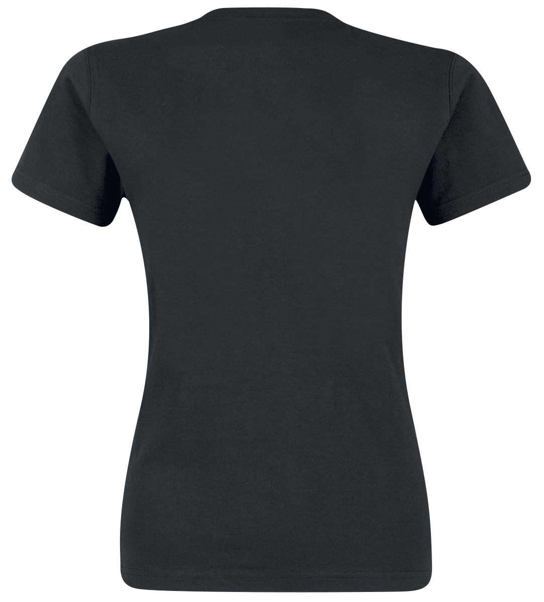 T-Shirt Manches courtes Fun de Be Different! - XS à 3XL - pour Femme - noir - Be Different! - View 2