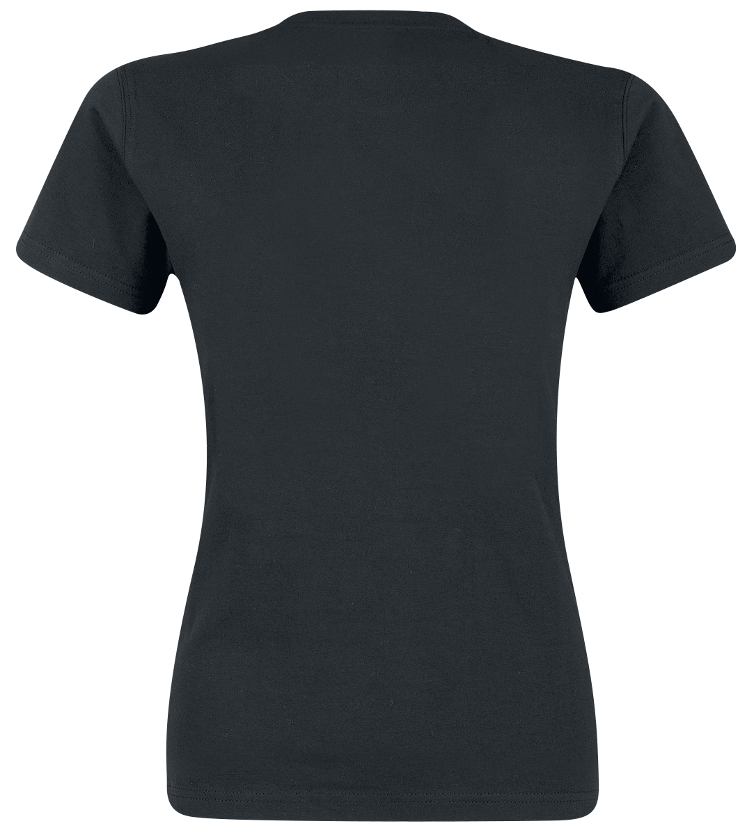 T-Shirt Manches courtes Fun de Be Different! - XS à 3XL - pour Femme - noir - Be Different! - View 2