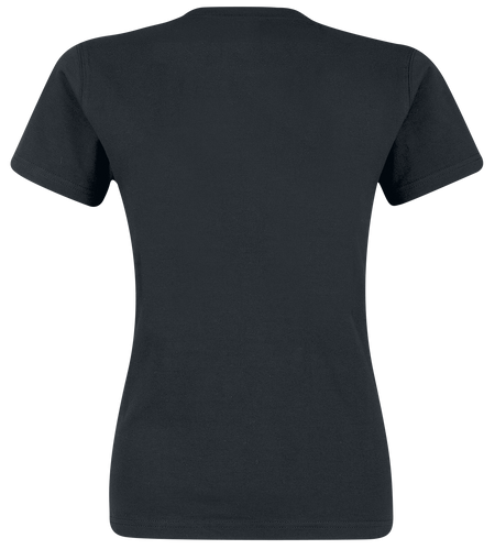 T-Shirt Manches courtes Fun de Be Different! - XS à 3XL - pour Femme - noir - Be Different! - View 2