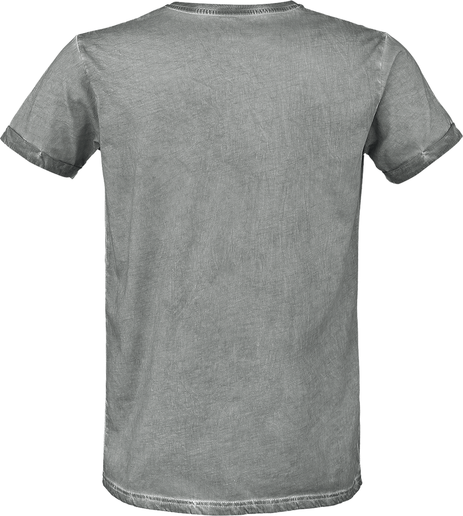 T-Shirt Manches courtes  de Black Premium by EMP - Heavy Soul - S à 5XL - pour Homme - gris - Black Premium by EMP - View 2