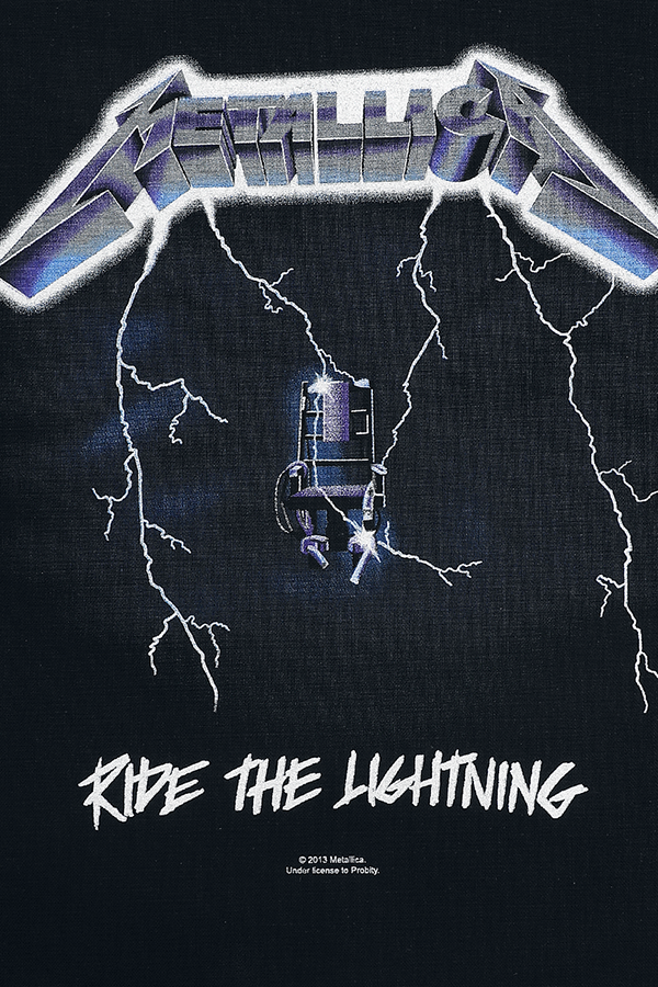 Dossard  de Metallica - Ride The Lightning - pour Unisexe - noir - metallica - View 2