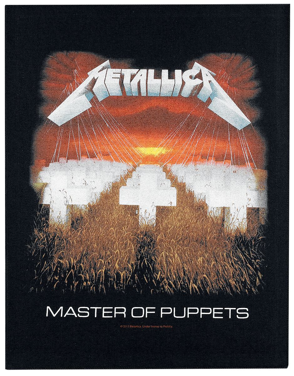 Dossard  de Metallica - Master Of Puppets - pour Unisexe - Standard - metallica