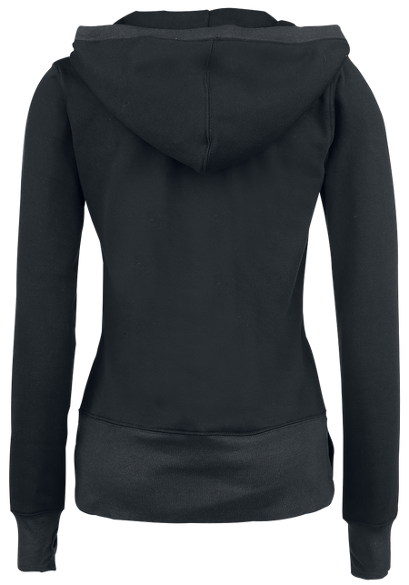 Sweat-shirt à capuche  de Black Premium by EMP - Stone Cold - S à XXL - pour Femme - noir - Black Premium by EMP - View 2
