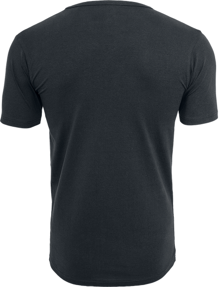 T-Shirt Manches courtes  de Urban Classics - T-shirt moulant en stretch - S à 5XL - pour Homme - noir - Urban Classics - View 2