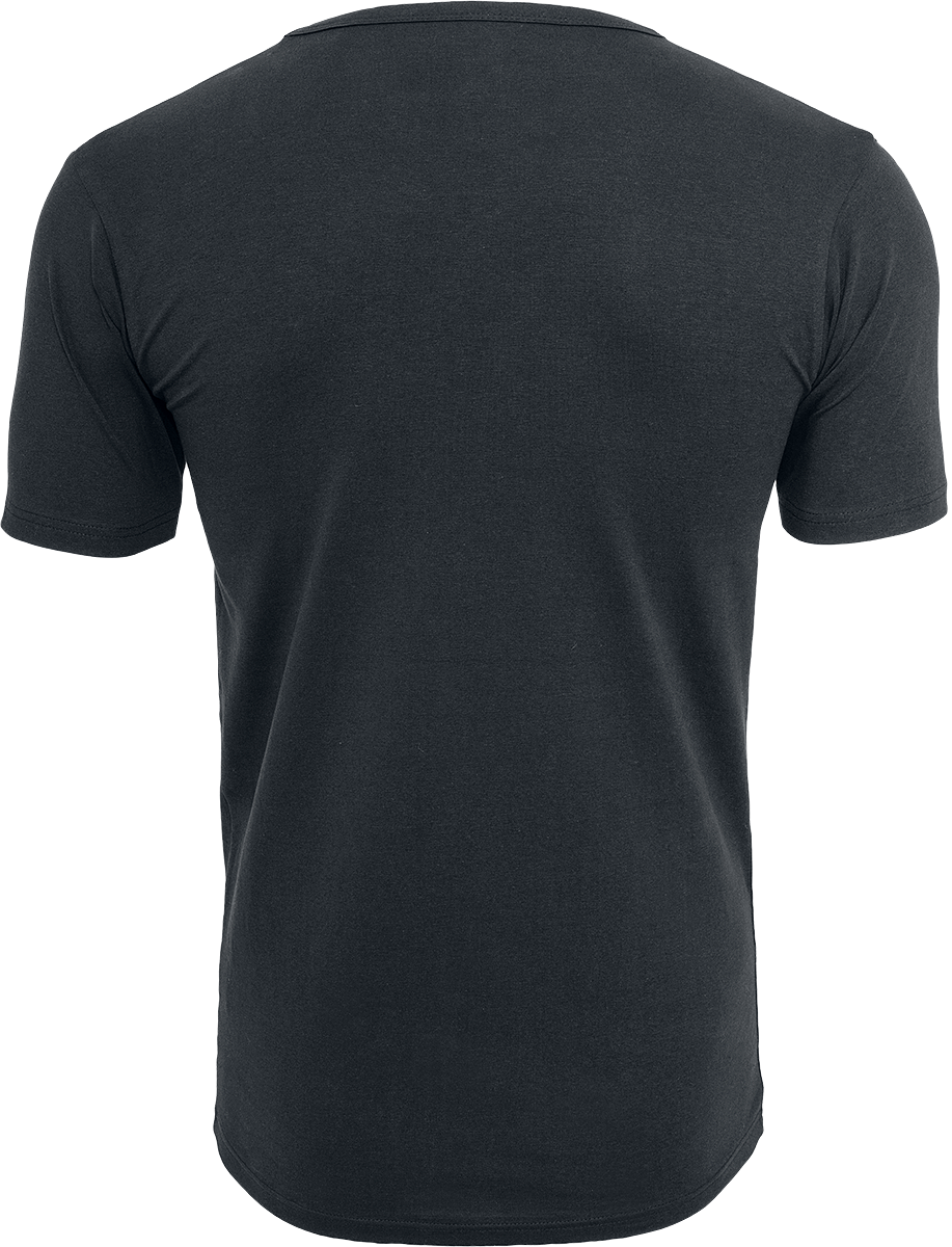 T-Shirt Manches courtes  de Urban Classics - T-shirt moulant en stretch - S à 5XL - pour Homme - noir - Urban Classics - View 2