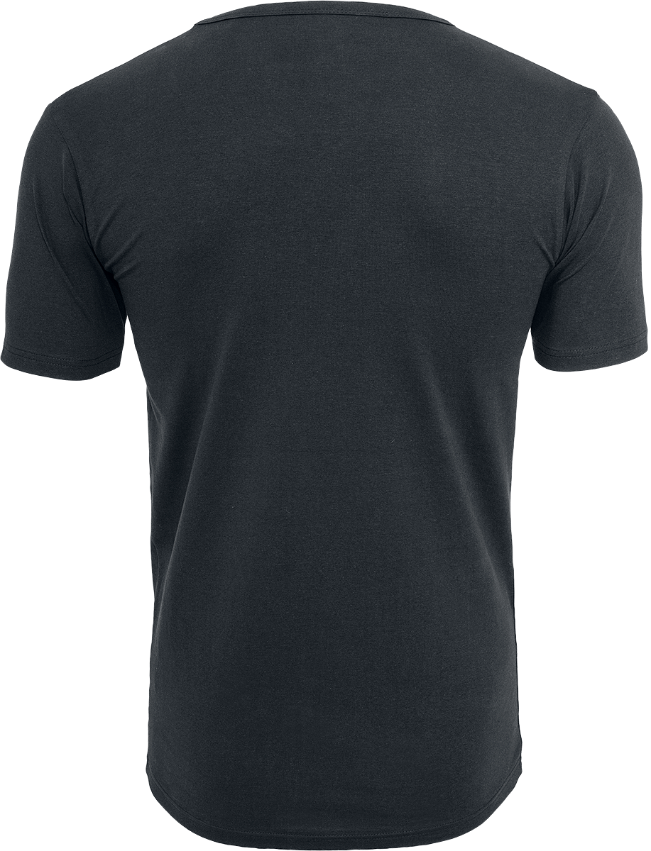 T-Shirt Manches courtes  de Urban Classics - T-shirt moulant en stretch - S à 5XL - pour Homme - noir - Urban Classics - View 2
