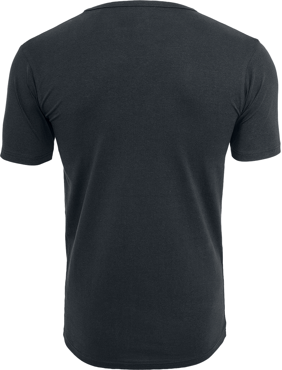 T-Shirt Manches courtes  de Urban Classics - T-shirt moulant en stretch - S à 5XL - pour Homme - noir - Urban Classics - View 2