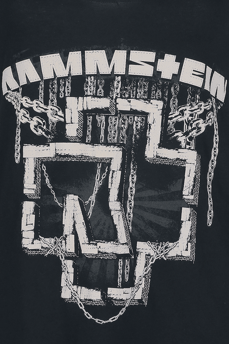 Top  de Rammstein - Enchaîné - S à L - pour Femme - noir - Rammstein - View 2