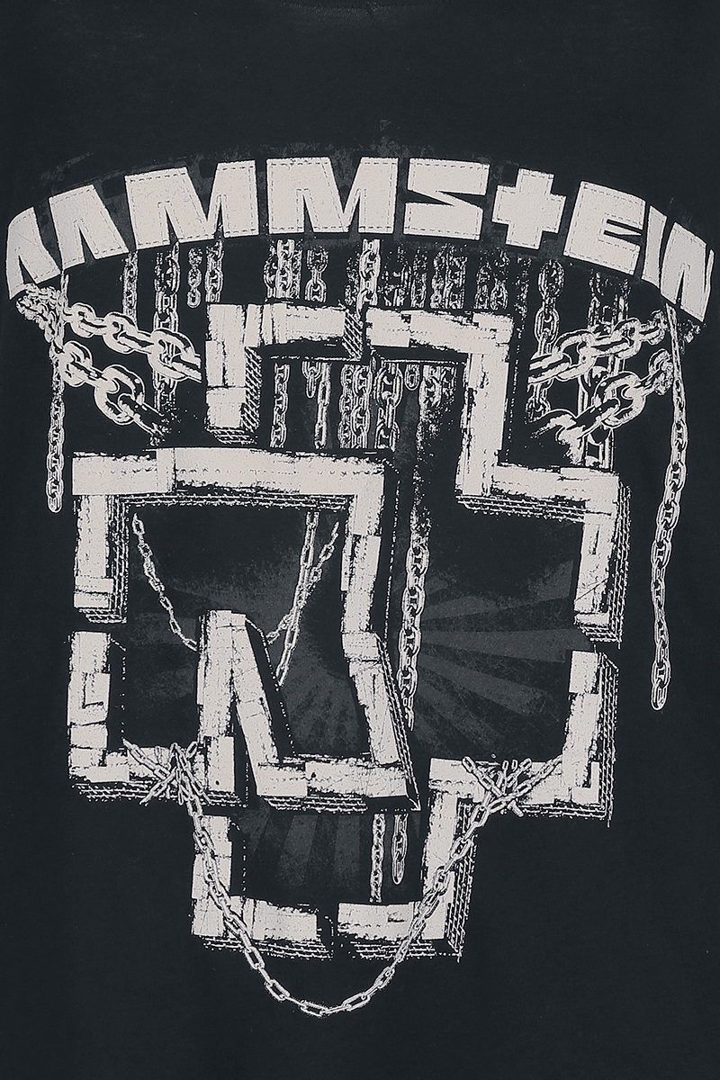 Top  de Rammstein - Enchaîné - S à L - pour Femme - noir - Rammstein - View 2