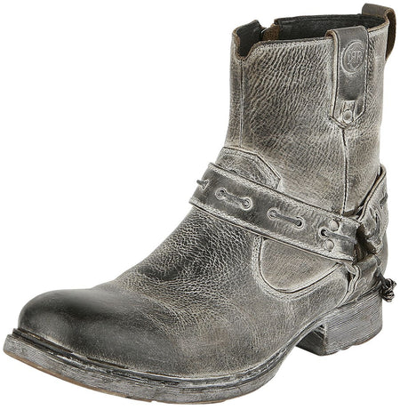 Bottes Rockabilly de Rock Rebel by EMP - Thunder Road - EU41 à EU46 - pour Homme - gris - Rock Rebel by EMP