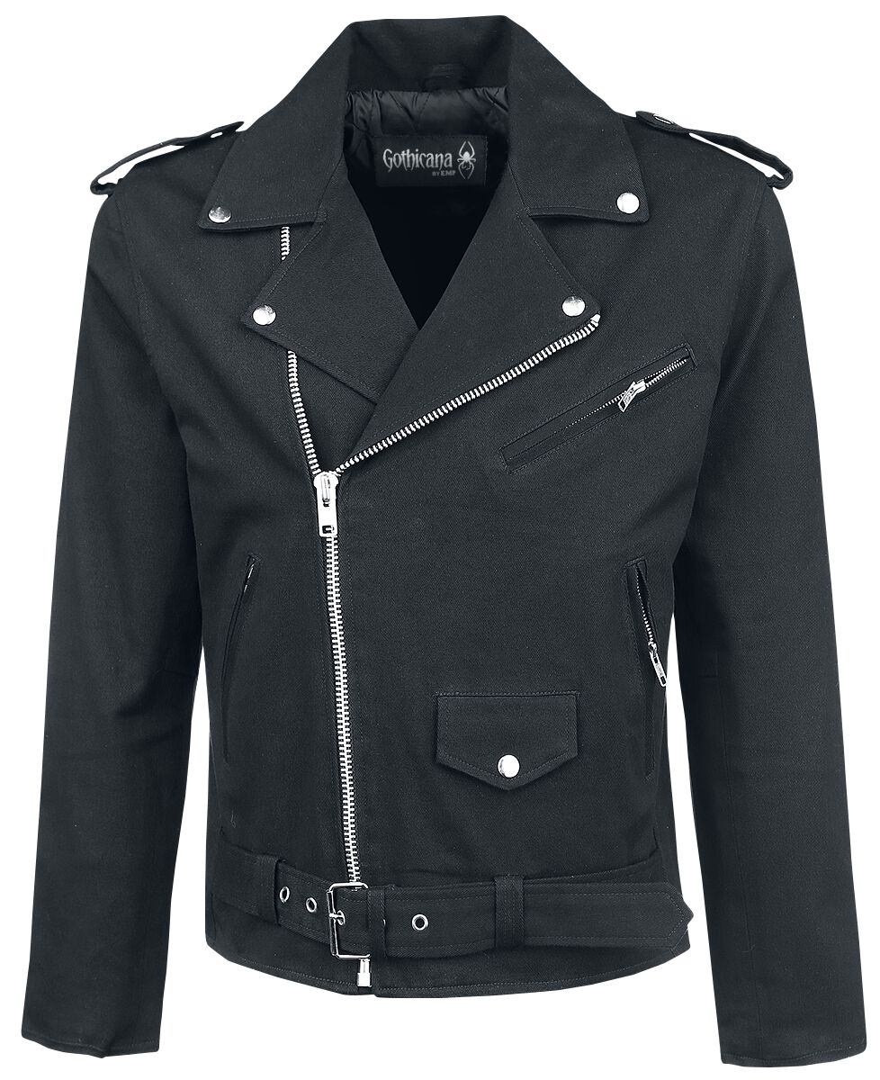 Veste mi-saison Gothic de Gothicana by EMP - Handsome Devils Club - M à 5XL - pour Homme - noir - Gothicana by EMP