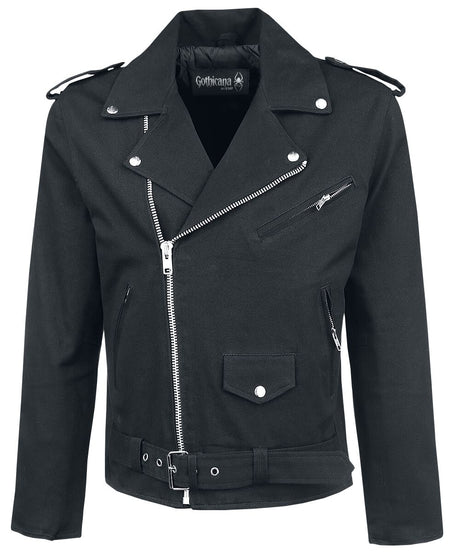 Veste mi-saison Gothic de Gothicana by EMP - Handsome Devils Club - M à 5XL - pour Homme - noir - Gothicana by EMP