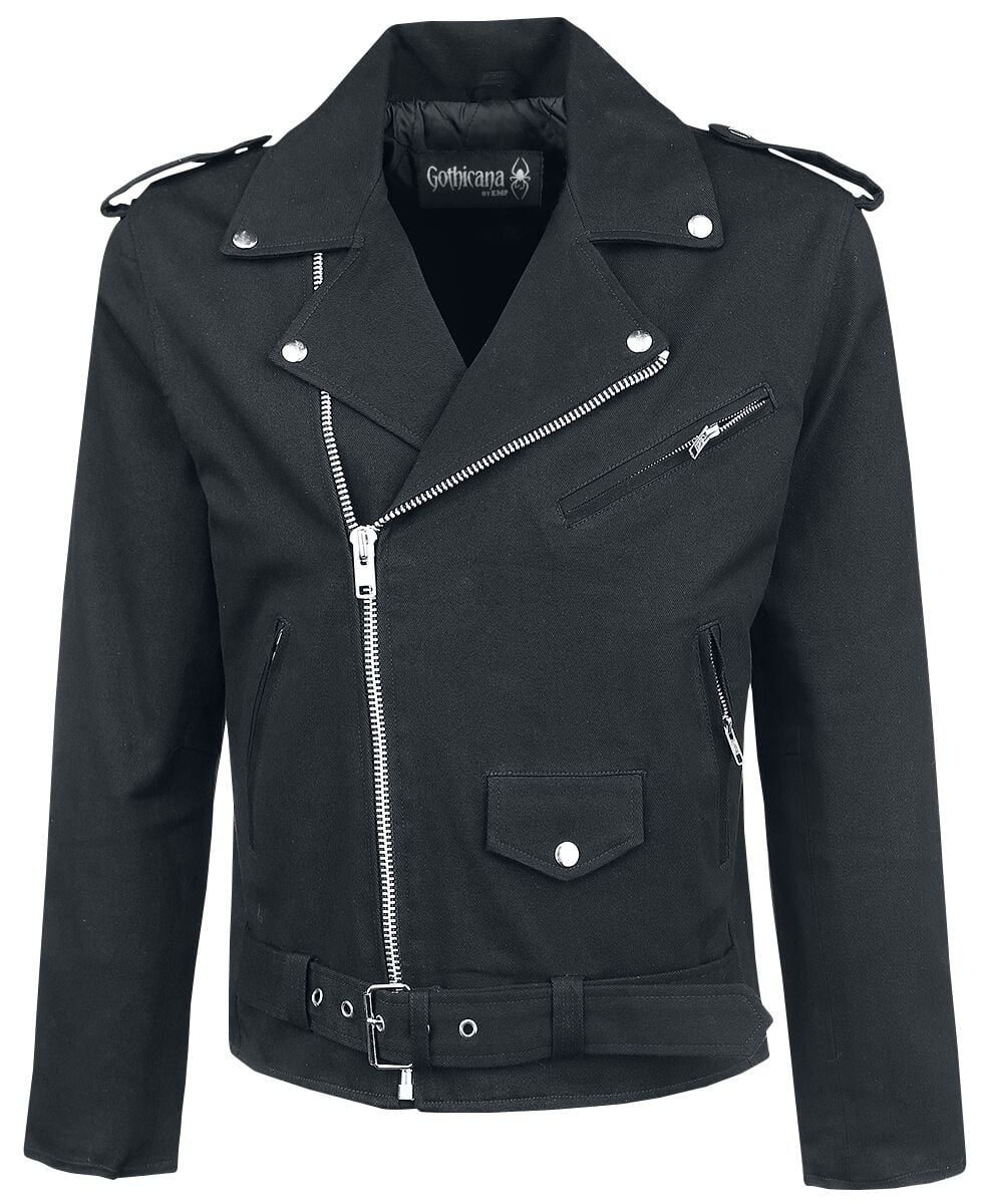Veste mi-saison Gothic de Gothicana by EMP - Handsome Devils Club - S à 5XL - pour Homme - noir - Gothicana by EMP