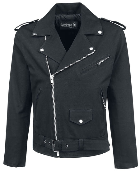 Veste mi-saison Gothic de Gothicana by EMP - Handsome Devils Club - S à 5XL - pour Homme - noir - Gothicana by EMP