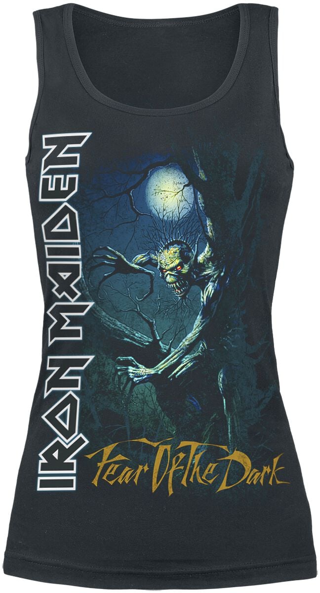Top  de Iron Maiden - Fear Of The Dark - M à XXL - pour Femme - noir - Iron Maiden