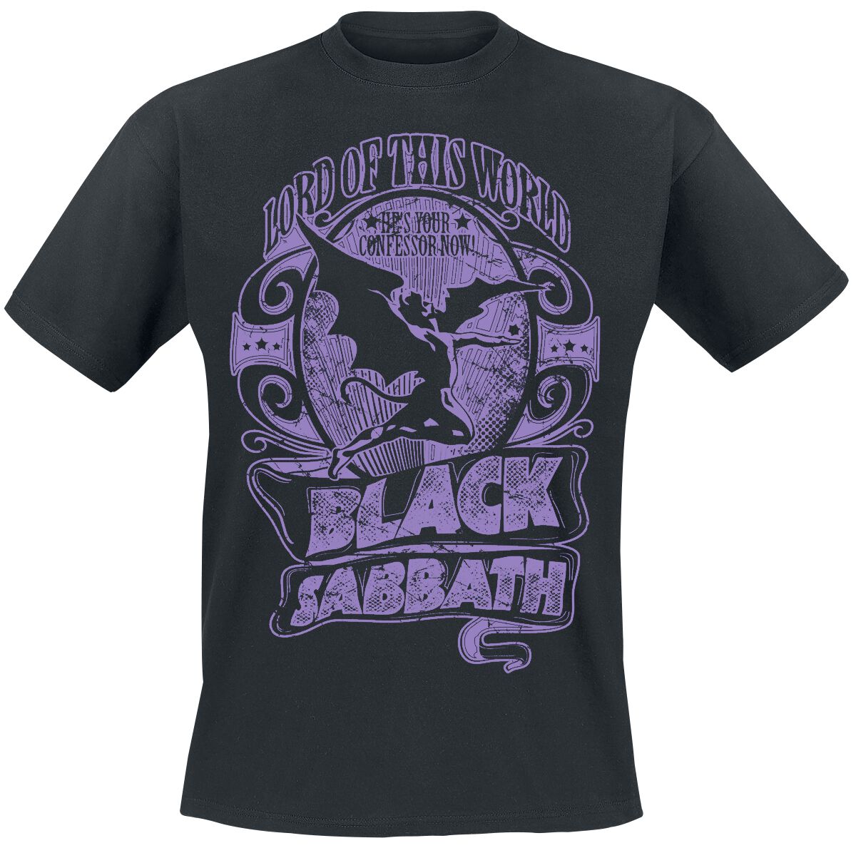 T-Shirt Manches courtes  de Black Sabbath - Lord Of This World - S à 5XL - pour Unisexe - noir - Black Sabbath