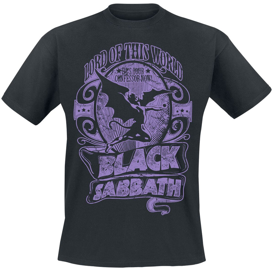 T-Shirt Manches courtes  de Black Sabbath - Lord Of This World - S à 5XL - pour Unisexe - noir - Black Sabbath