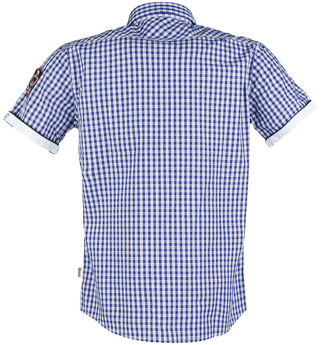 Chemise manches courtes  de Lonsdale London - Berny - M à 3XL - pour Homme - marine - Lonsdale London - View 2