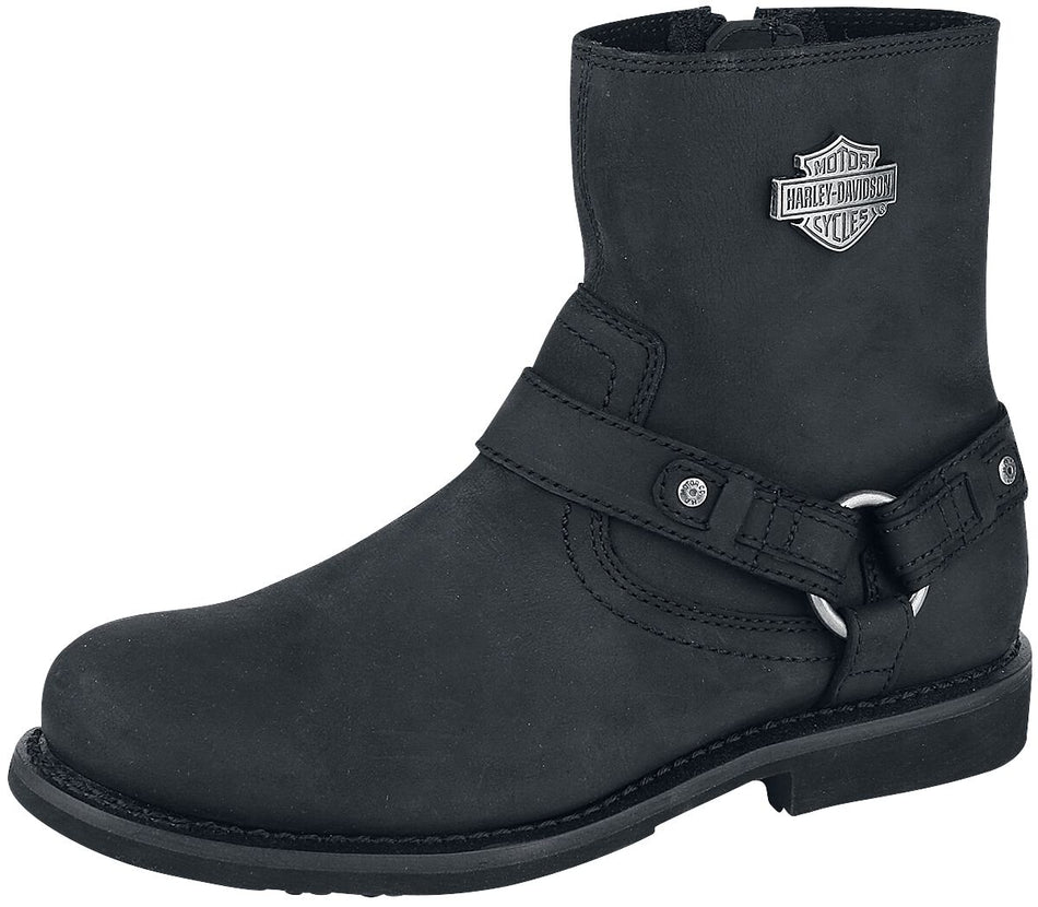 Bottes de motard Rockabilly de Harley-Davidson - Scout - EU41 à EU46 - pour Homme - noir - Harley-Davidson