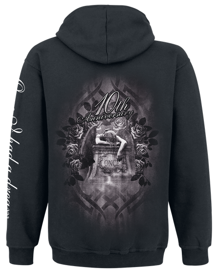 Sweat-shirt zippé à capuche  de Nightwish - Once - 10th Anniversary - S à XXL - pour Homme - noir - Nightwish - View 2