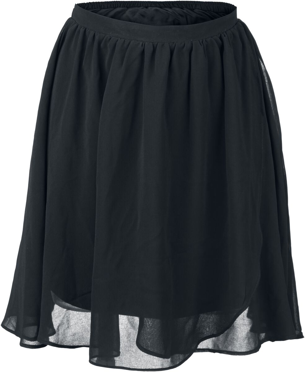 Jupe courte  de Forplay - Jupe Chiffon Fluide - S à 3XL - pour Femme - noir - Forplay
