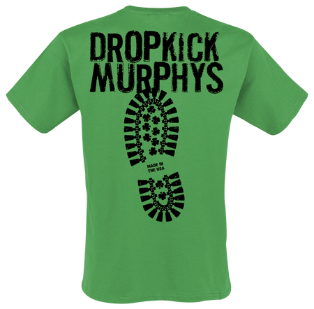 T-Shirt Manches courtes  de Dropkick Murphys - Boot - M à XXL - pour Homme - vert - Dropkick Murphys - View 2