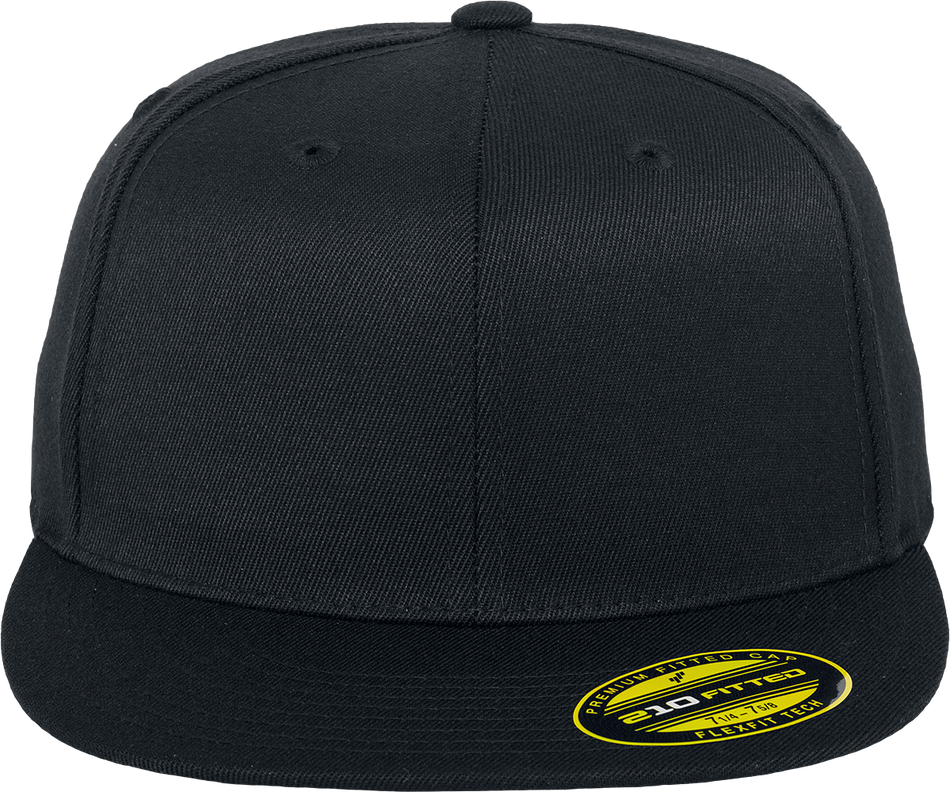 Casquette  de Flexfit - Premium 210 Fitted - pour Unisexe - noir - Flexfit - View 2