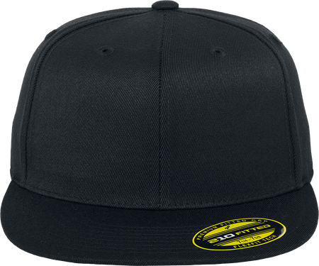 Casquette  de Flexfit - Premium 210 Fitted - pour Unisexe - noir - Flexfit - View 2