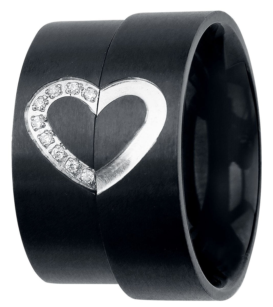 Bague  de etNox hard and heavy - Dark Romance - pour Unisexe - noir - etNox hard and heavy