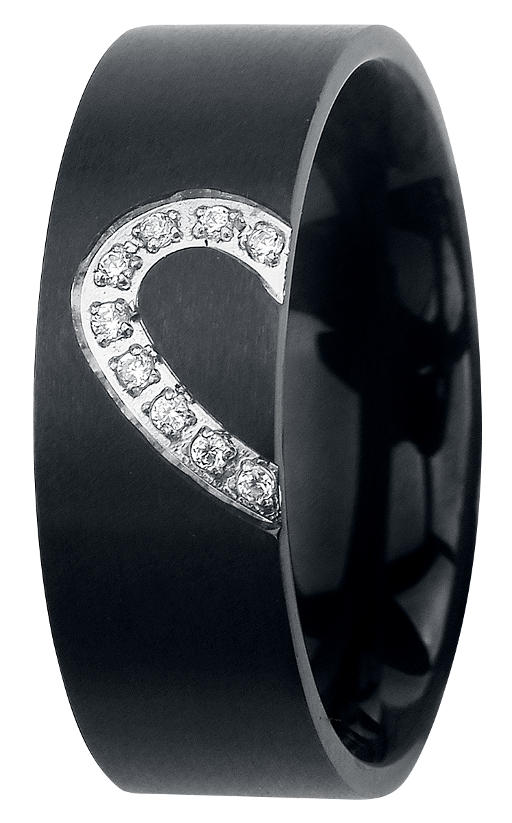 Bague  de etNox hard and heavy - Dark Romance - pour Unisexe - noir - etNox hard and heavy - View 2