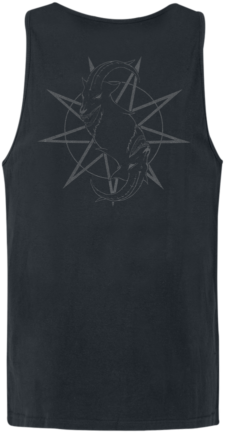 Débardeur  de Slipknot - Goat Star Logo - S à XXL - pour Homme - noir - Slipknot - View 2