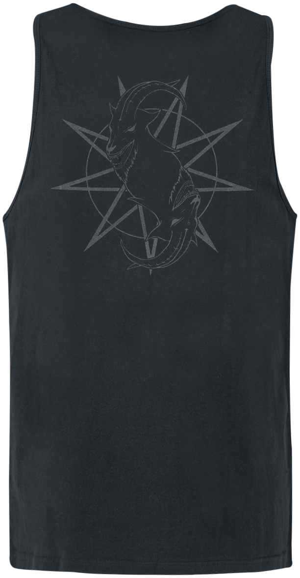 Débardeur  de Slipknot - Goat Star Logo - S à XXL - pour Homme - noir - Slipknot - View 2