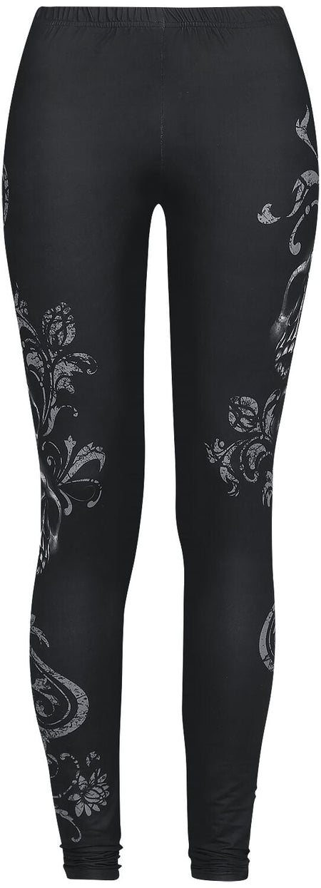 Legging  de Rock Rebel by EMP - Built For Comfort - XS à 5XL - pour Femme - noir - Rock Rebel by EMP