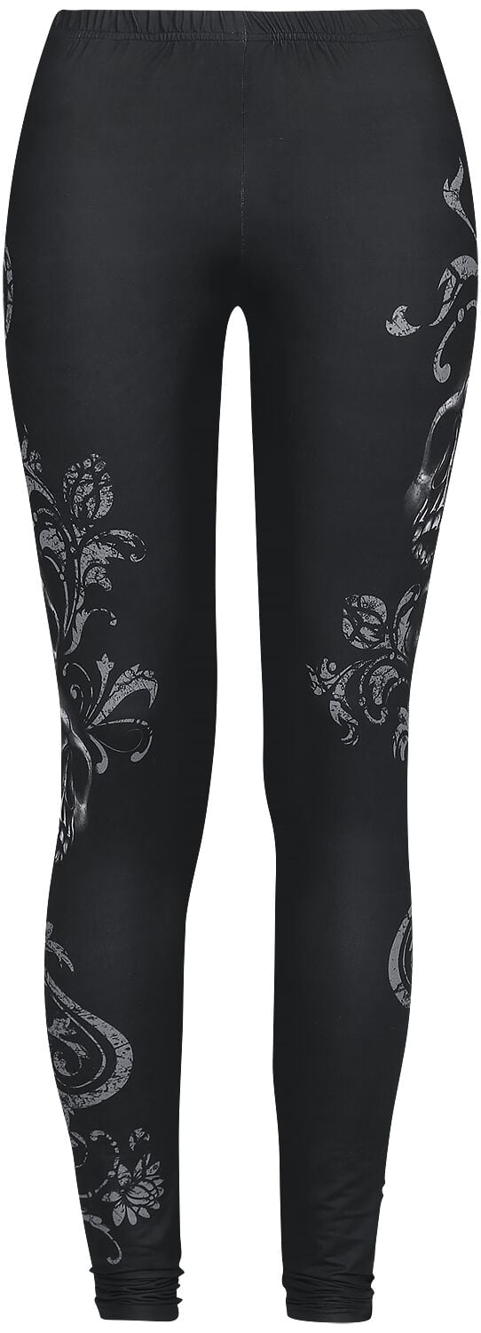 Legging  de Rock Rebel by EMP - Built For Comfort - XS à 5XL - pour Femme - noir - Rock Rebel by EMP
