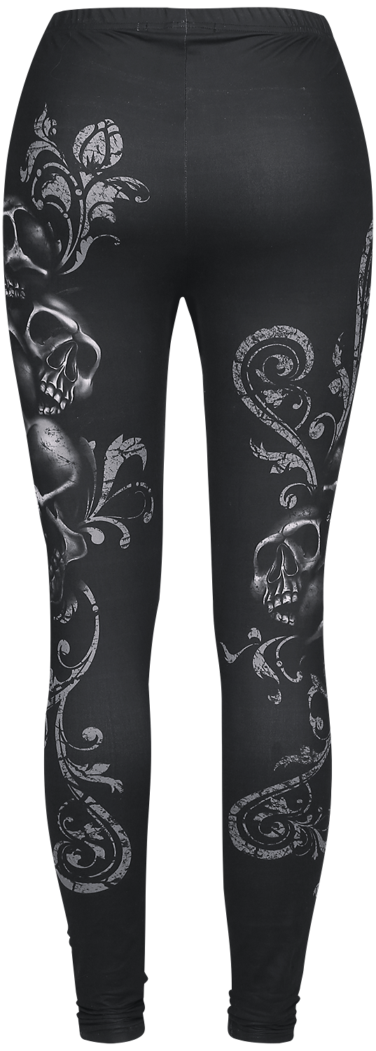 Legging  de Rock Rebel by EMP - Built For Comfort - XS à 5XL - pour Femme - noir - Rock Rebel by EMP - View 2