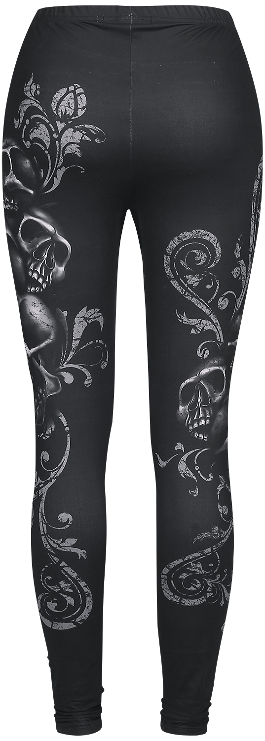 Legging  de Rock Rebel by EMP - Built For Comfort - XS à 5XL - pour Femme - noir - Rock Rebel by EMP - View 2