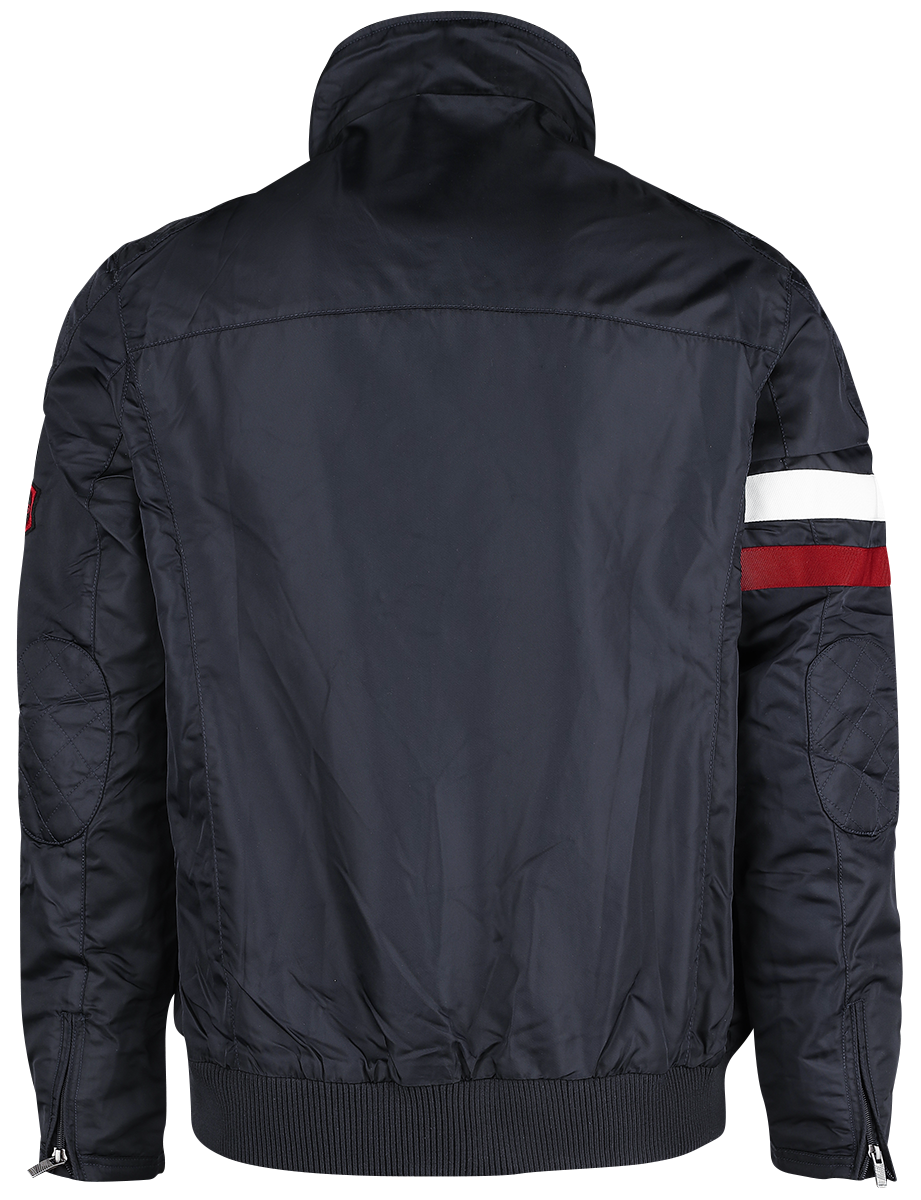 Veste mi-saison Rockabilly de GoodYear - Indiana - S à L - pour Homme - marine - Goodyear - View 2