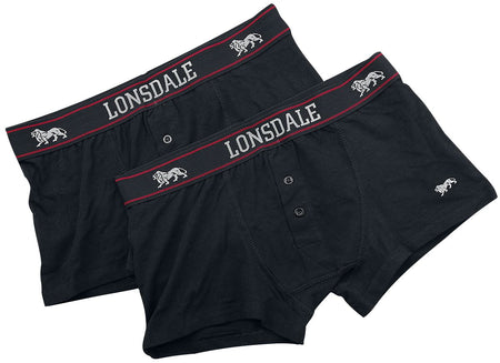 Boxer  de Lonsdale London - Oakworth - M à XXL - pour Homme - noir - Lonsdale London