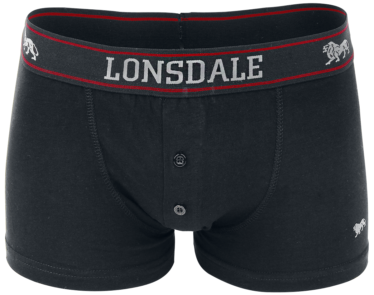 Boxer  de Lonsdale London - Oakworth - M à XXL - pour Homme - noir - Lonsdale London - View 2