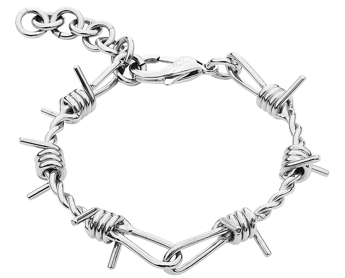 Bracelet  de etNox hard and heavy - Barbed Wire - pour Unisexe - Standard - etNox hard and heavy - View 2