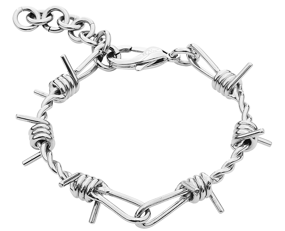 Bracelet  de etNox hard and heavy - Barbed Wire - pour Unisexe - Standard - etNox hard and heavy - View 2