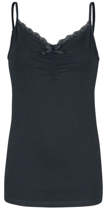 Top Gothic de Gothicana by EMP - Ladies Come First - S à 5XL - pour Femme - noir - Gothicana by EMP