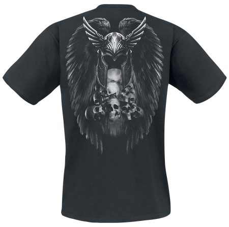 T-Shirt Manches courtes  de Toxic Angel - Valkyrie - M à 4XL - pour Homme - noir - Toxic Angel - View 2
