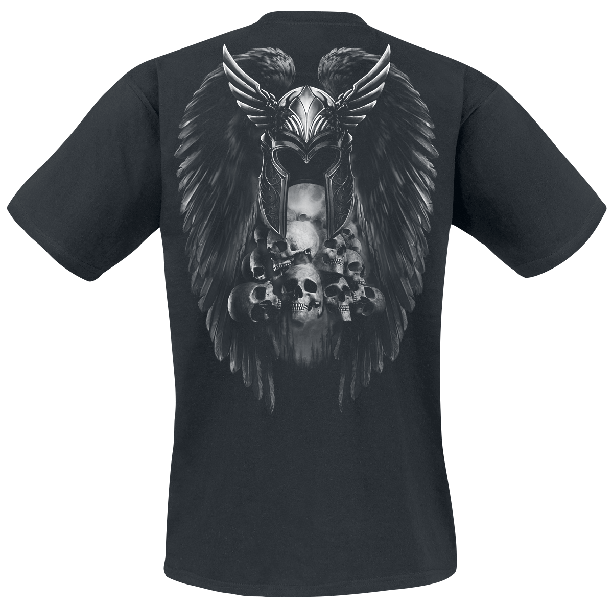 T-Shirt Manches courtes  de Toxic Angel - Valkyrie - S à 4XL - pour Homme - noir - Toxic Angel - View 2