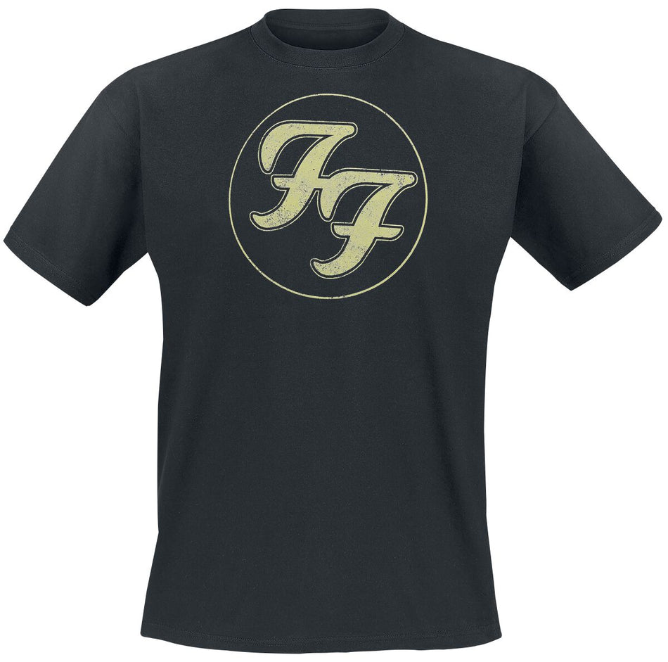 T-Shirt Manches courtes  de Foo Fighters - Logo In Circle - S à XXL - pour Homme - noir - Foo Fighters
