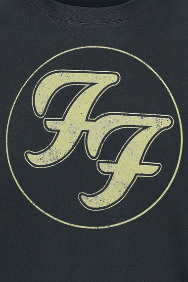 T-Shirt Manches courtes  de Foo Fighters - Logo In Circle - S à XXL - pour Homme - noir - Foo Fighters - View 2