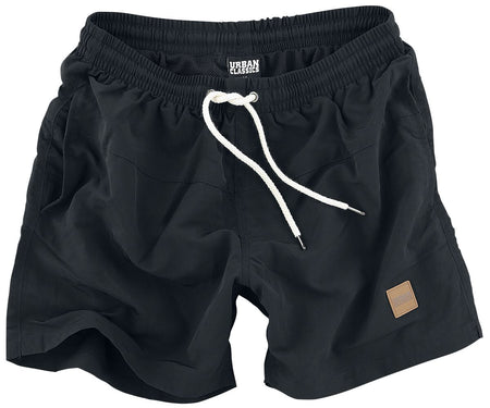 Short de bain  de Urban Classics - Short De Bain Block - S à 5XL - pour Homme - noir - Urban Classics