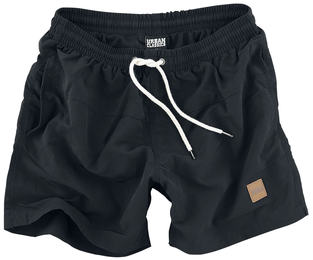 Short de bain  de Urban Classics - Short De Bain Block - S à M - pour Homme - noir - Urban Classics